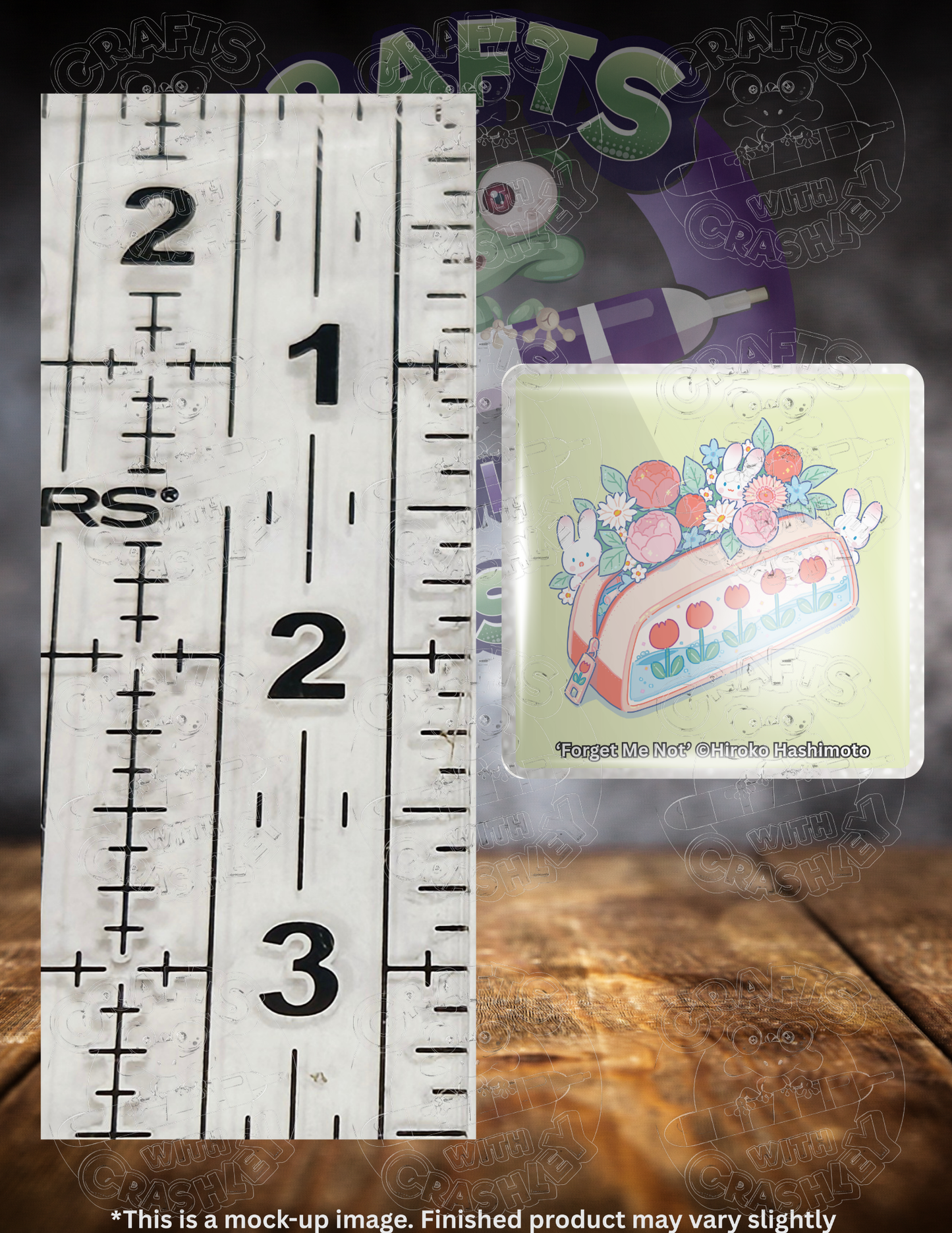 "Forget Me Not" by ©Hiroko Hashimoto Premium Accessories for Diamond Painting