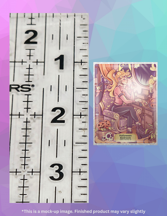 Halloween Bedroom by ©Mrs Butter D Limited Edition Coverminder