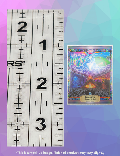 Escaping the Illusion of Hell by ©Becca Tindol Limited Edition Coverminder