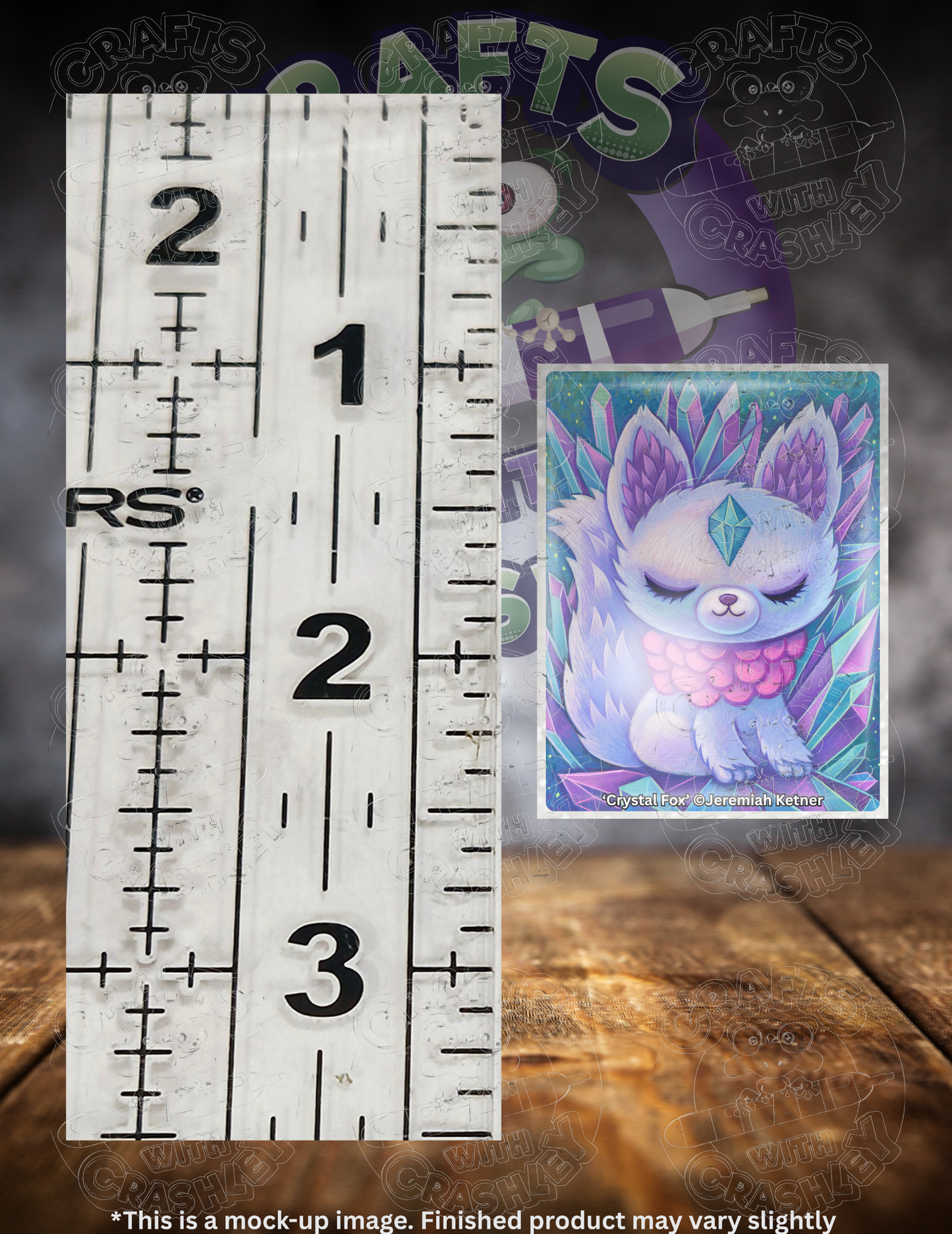 "Crystal Fox" by ©Jeremiah Ketner Premium Accessories for Diamond Painting