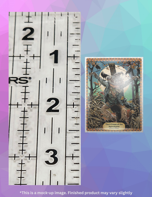 The 4 Crows of the Apocalypse by ©Cheryl Baker Limited Edition Coverminder