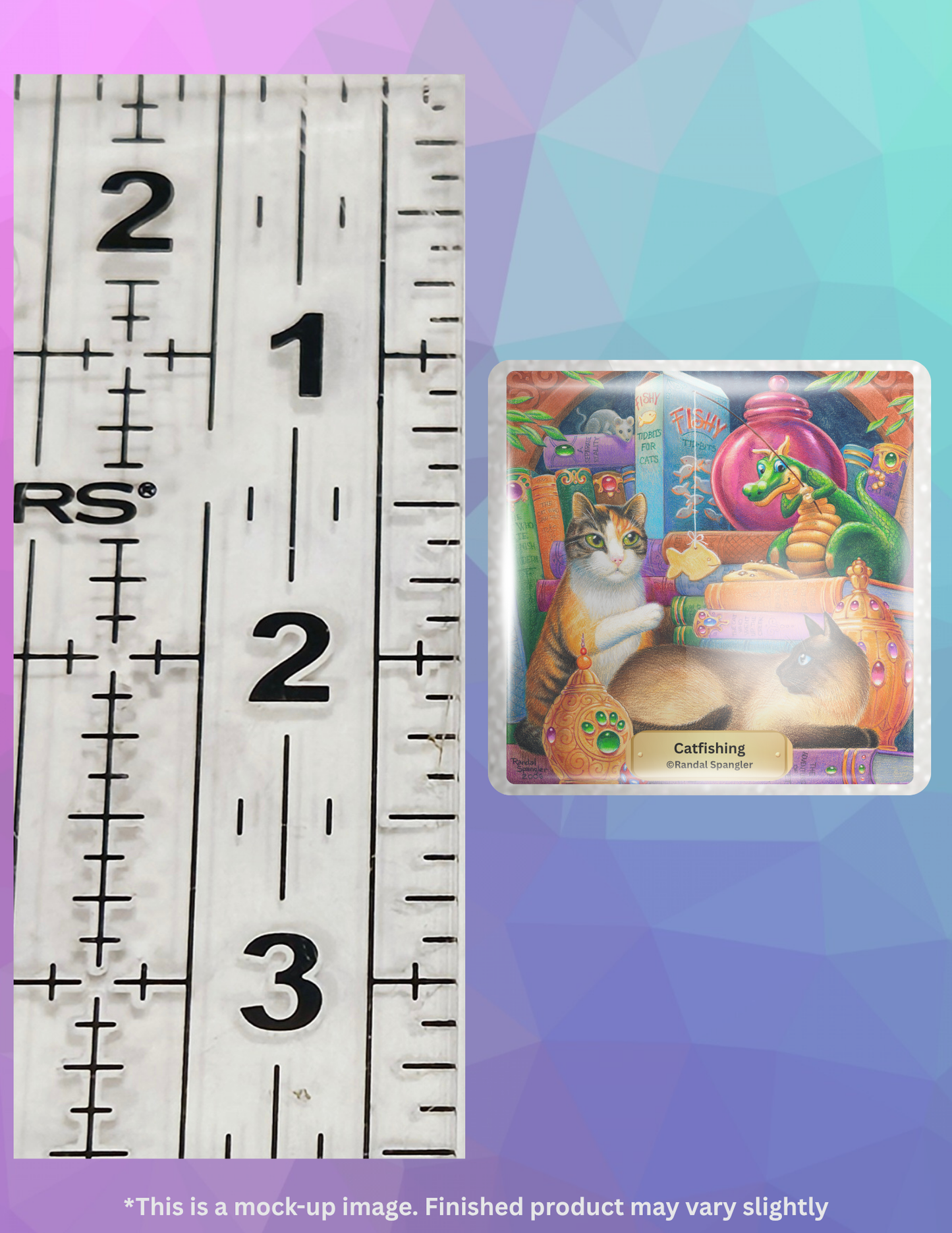 Catfishing by ©Randal Spangler Limited Edition Coverminder