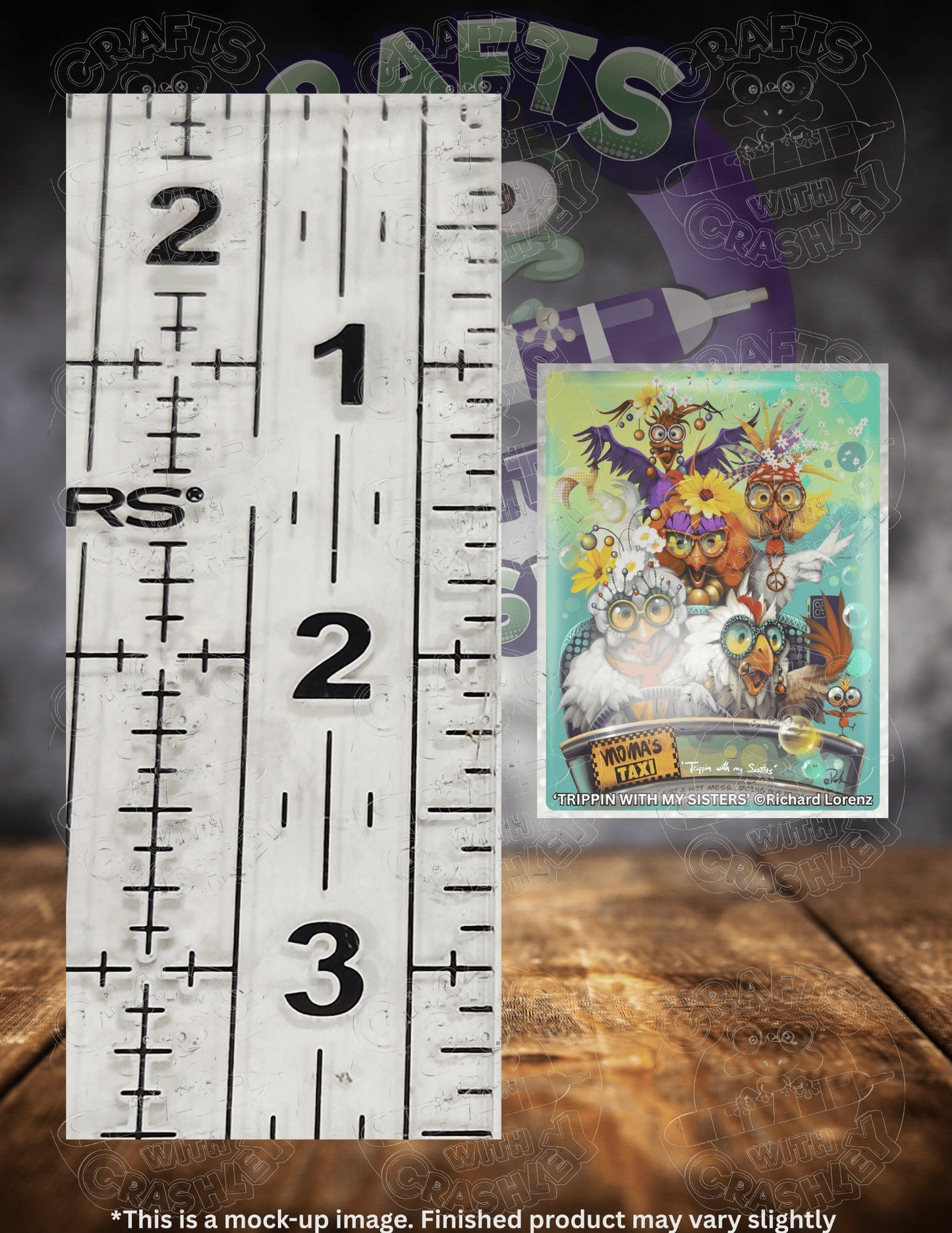 "Trippin With My Sisters" by ©Richard Lorenz Premium Accessories for Diamond Painting