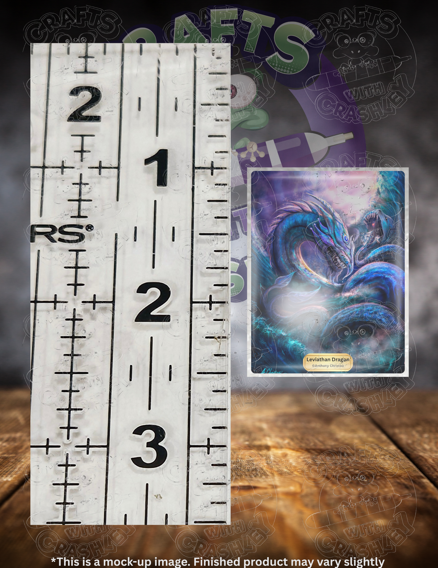 "Leviathan Dragon" by ©Anthony Christou Premium Accessories for Diamond Painting