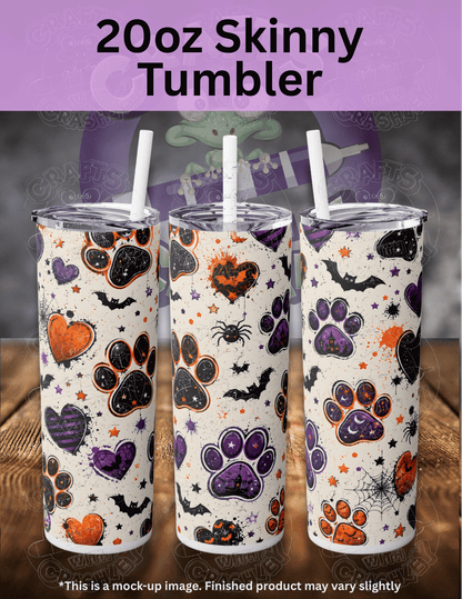 "Spooky Paw Prints" Premium Accessories for Diamond Painting