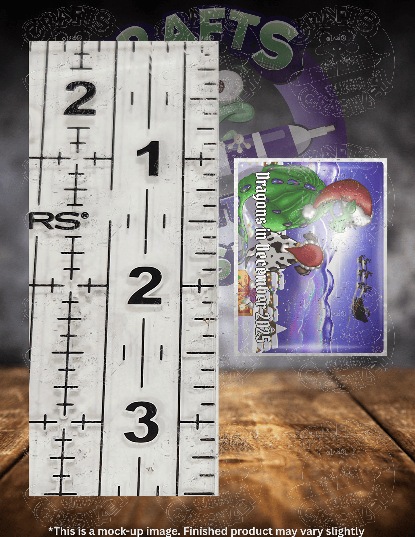 "Dragons in December 2025" by ©Emma Casey Premium Accessories for Diamond Painting