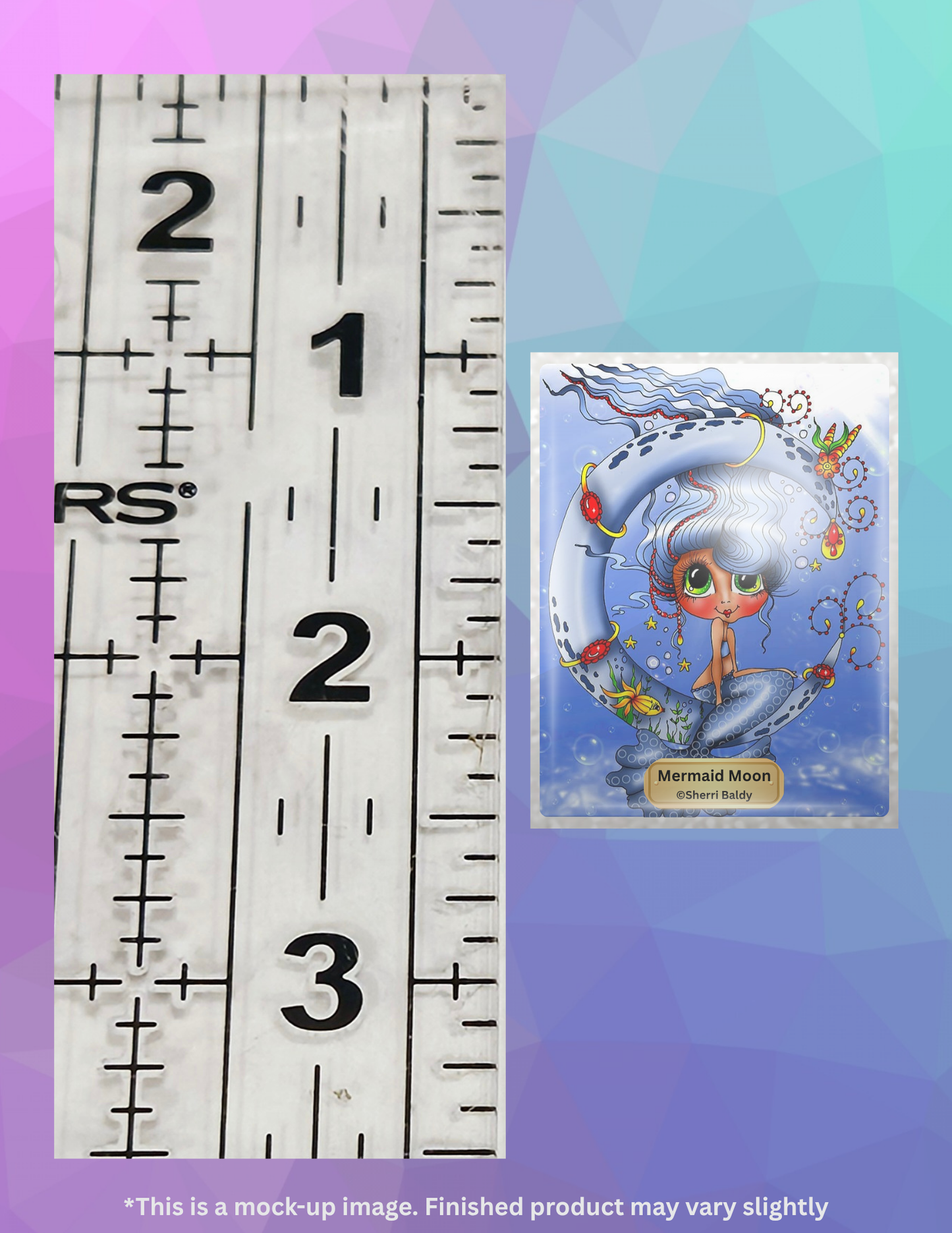 Mermaid Moon by ©Sherri Baldy Limited Edition Coverminder