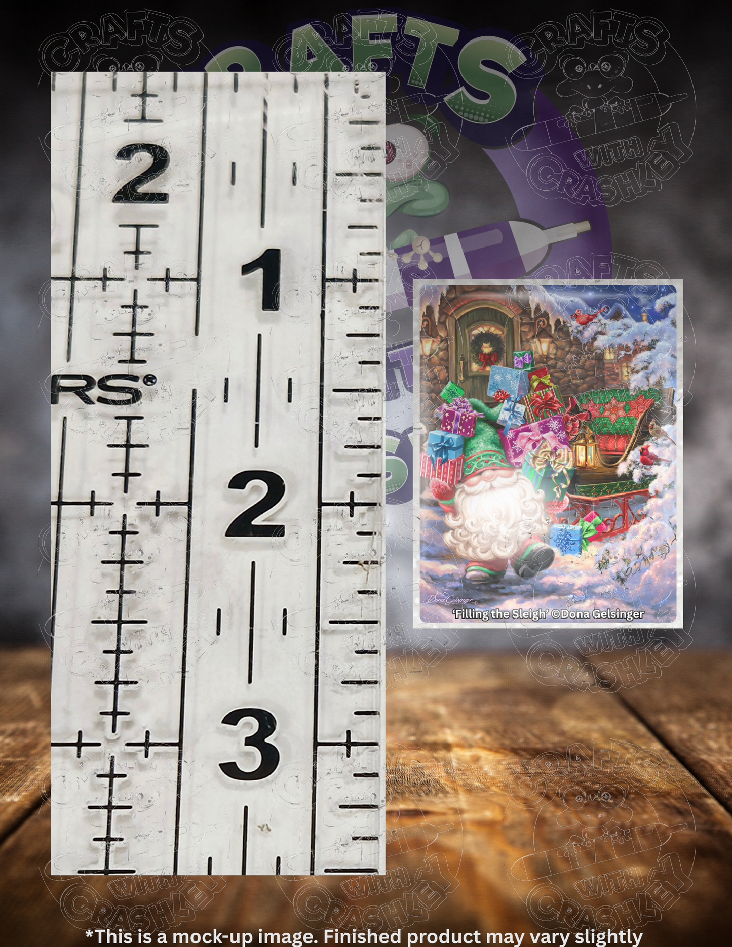 "Filling the Sleigh" by ©Dona Gelsinger Premium Accessories for Diamond Painting