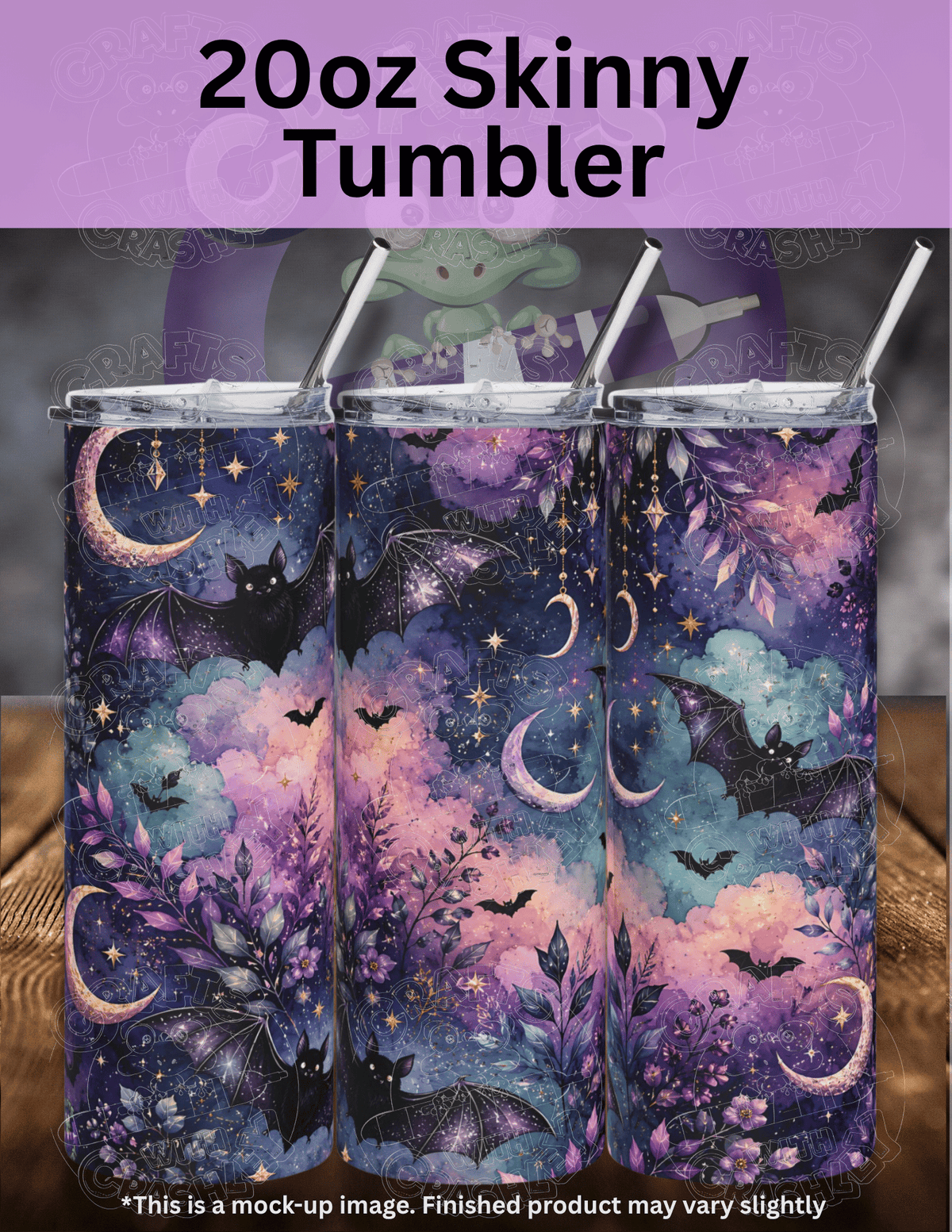 "Gothic Bats" Premium Accessories for Diamond Painting