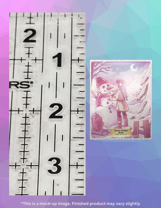 Snow Globe Wish by ©Mrs Butter D Limited Edition Coverminder