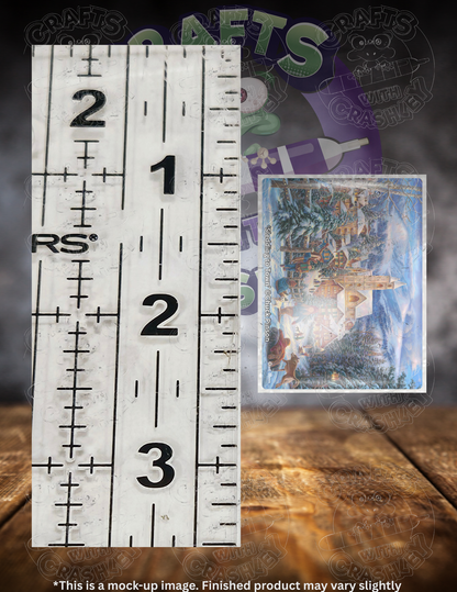 "Sledding to Town" by ©Chuck Pinson Premium Accessories for Diamond Painting