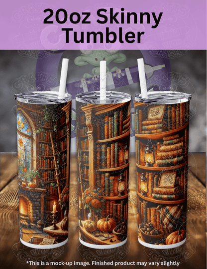 "Firelight Book Nook" Premium Accessories for Diamond Painting