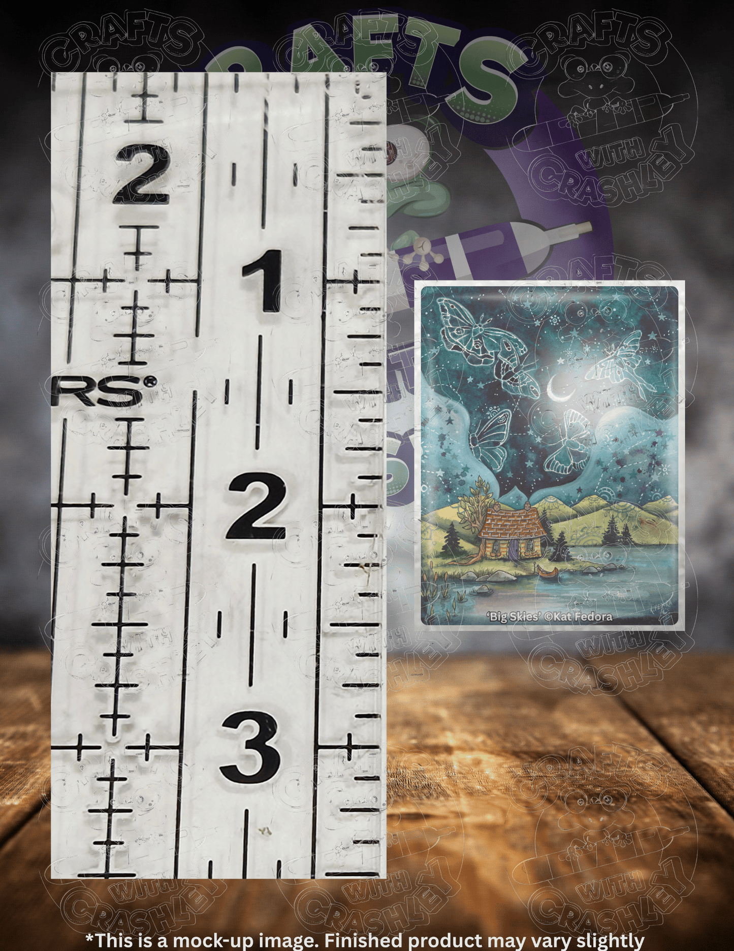 "Big Skies" by ©Kat Fedora Premium Accessories for Diamond Painting