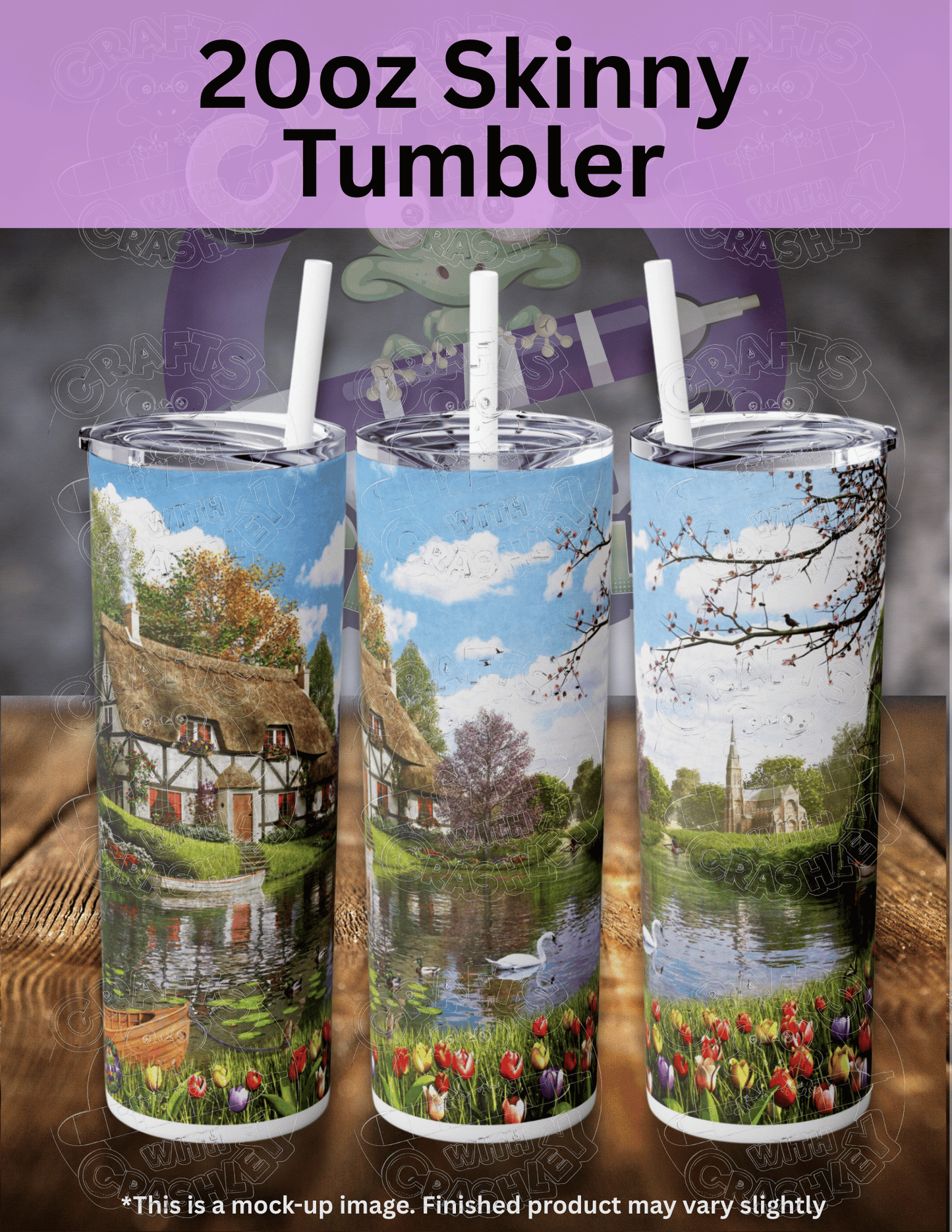 "Lakeside Cottage" by ©Dominic Davison Premium Accessories for Diamond Painting