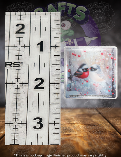 "Feathered Blush" by ©Cocomarshmallow Premium Accessories for Diamond Painting