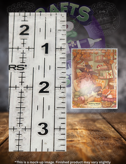 "Knitting Witch" by ©Mrs Butter D Premium Accessories for Diamond Painting