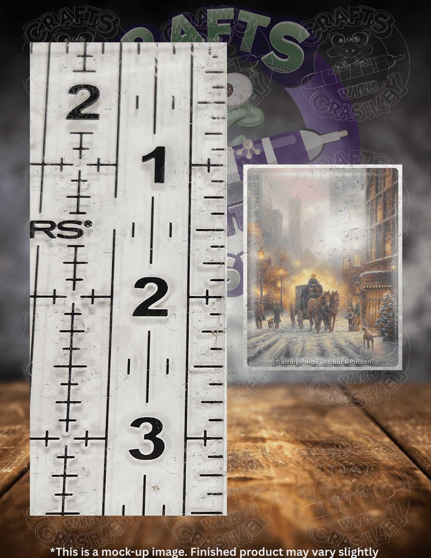 "Carraige Ride" by ©Chuck Pinson Premium Accessories for Diamond Painting