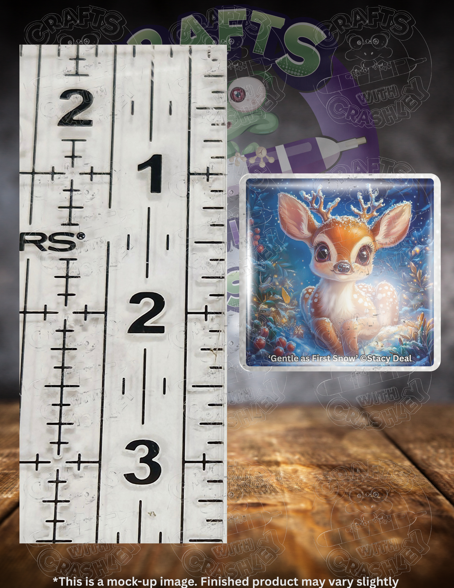 "Gentle as First Snow" by ©Stacy Deal Premium Accessories for Diamond Painting