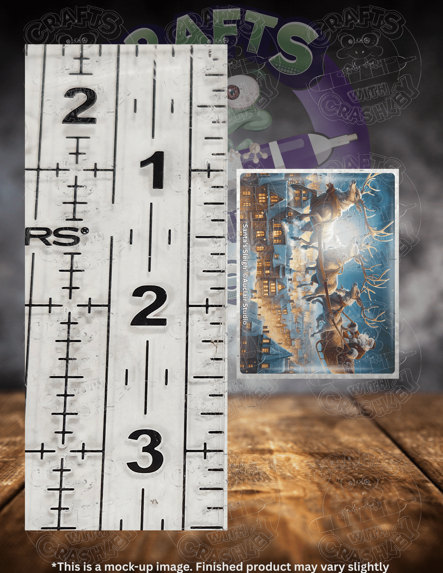 "Santa's Sleigh" by ©Auclair Studio Premium Accessories for Diamond Painting