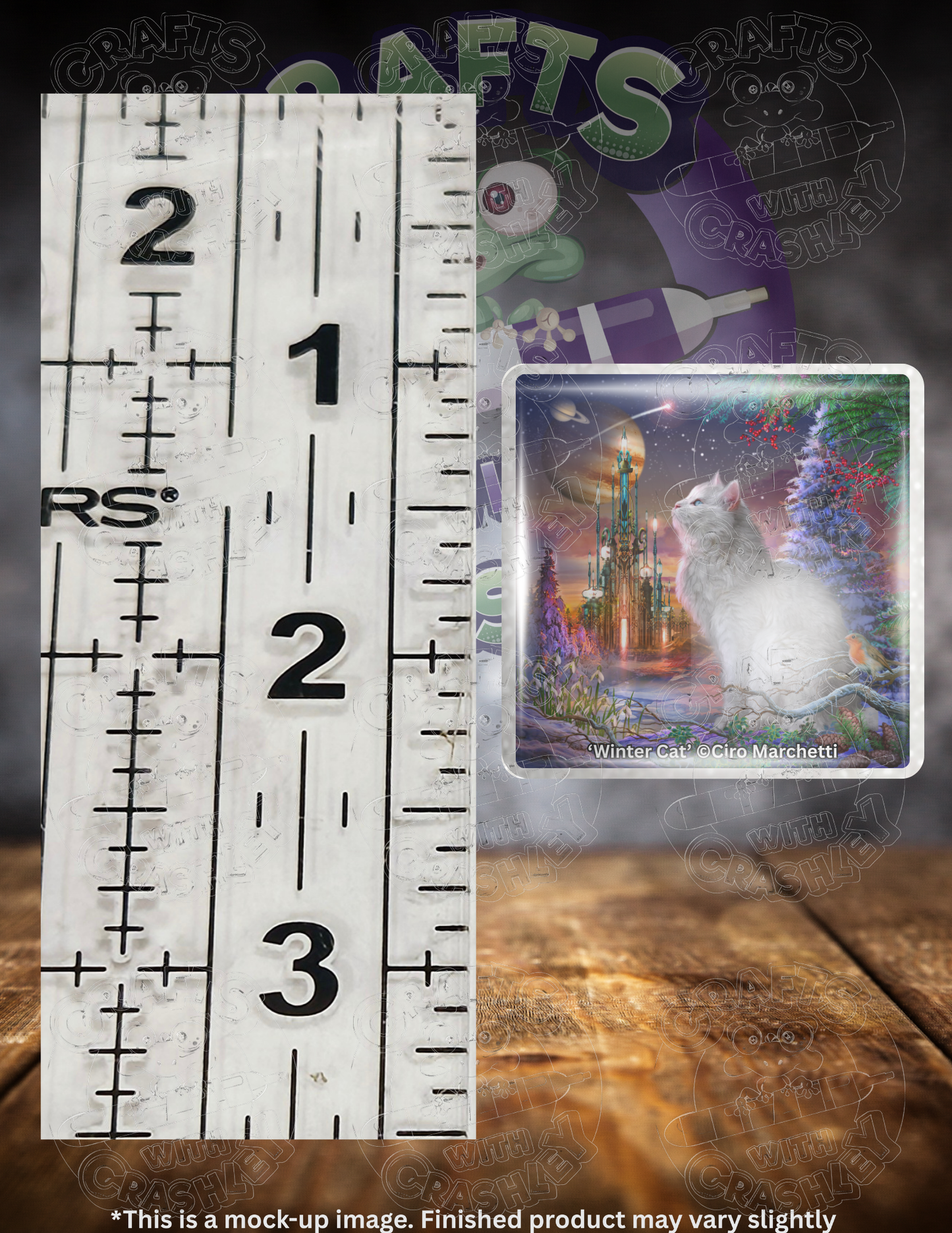 "Winter Cat" by ©Ciro Marchetti Premium Accessories for Diamond Painting