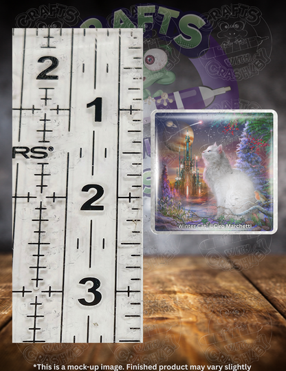 "Winter Cat" by ©Ciro Marchetti Premium Accessories for Diamond Painting