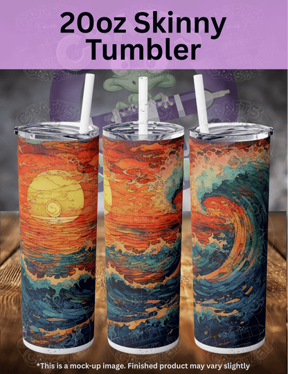 "Ocean Sunset" by ©Peggy Collins Premium Accessories for Diamond Painting