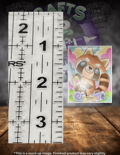 "Red Panda Summer" by ©Jeremiah Ketner Premium Accessories for Diamond Painting