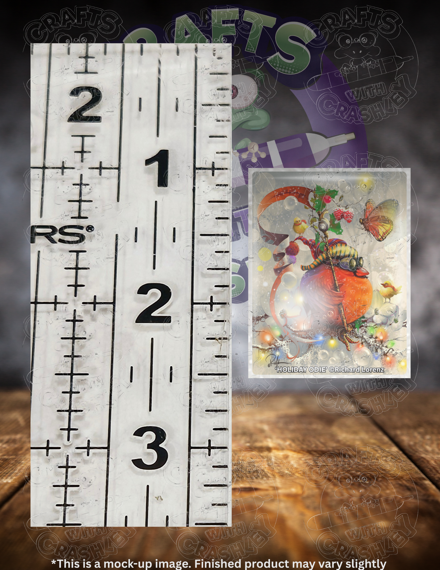 "Holiday Odie" by ©Richard Lorenz Premium Accessories for Diamond Painting