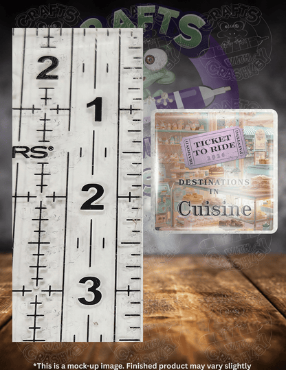 "Ticket to Ride 2026 Bakery" Premium Accessories for Diamond Painting