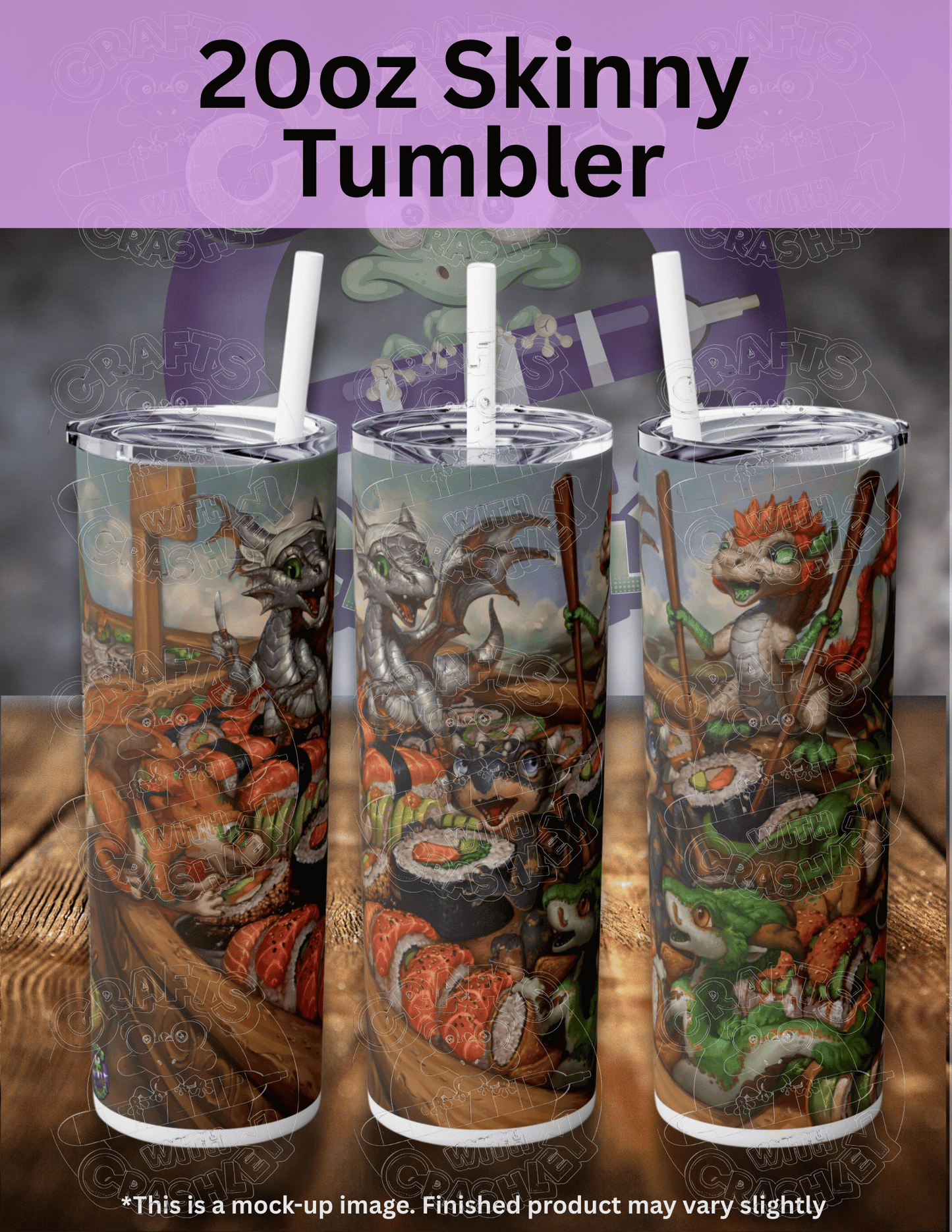 "The Sushi Rollers" by ©Christina "SixthLeafClover" Yen Premium Accessories for Diamond Painting