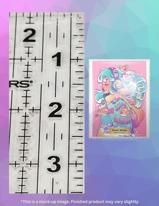 Ocean Waves by ©Mrs Butter D Limited Edition Coverminder