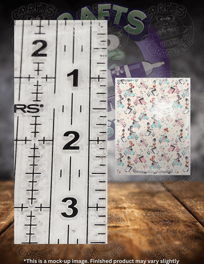 "Scooter Girls" by ©Miss Fluff Premium Accessories for Diamond Painting