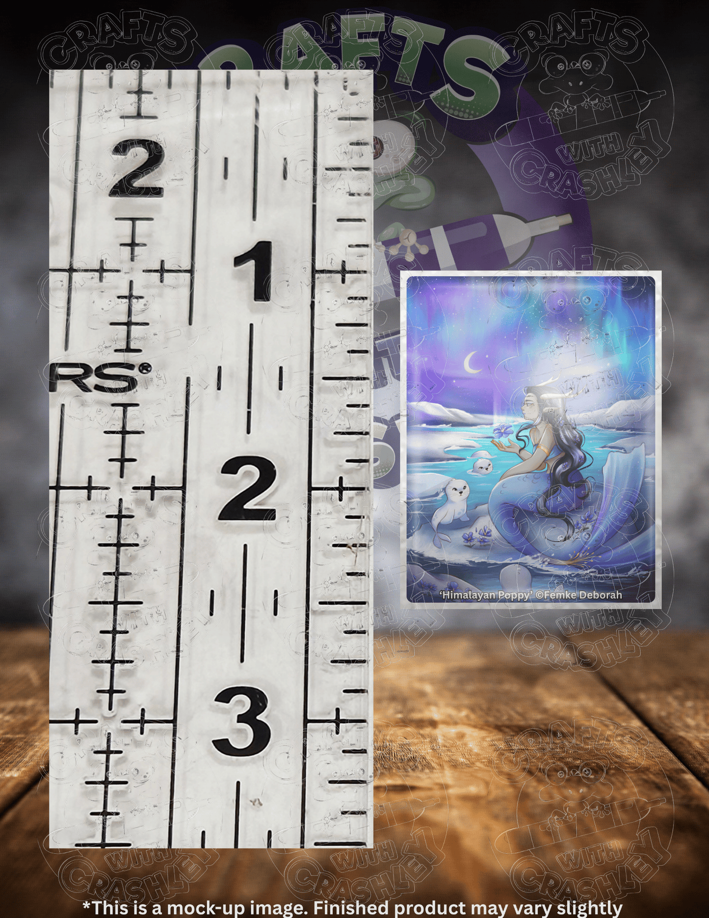 "Himalayan Poppy" by ©Femke Deborah Premium Accessories for Diamond Painting