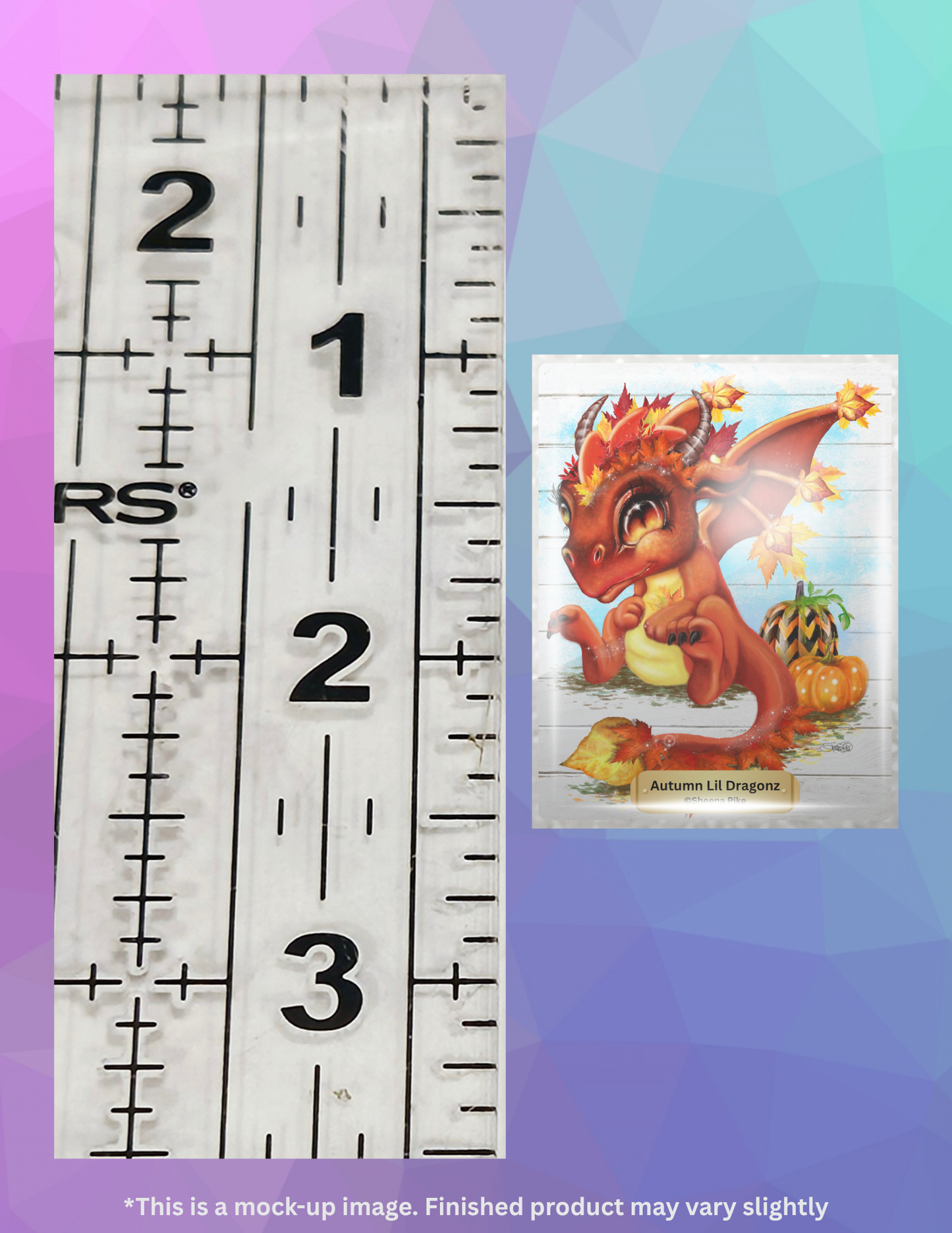 Autumn Lil Dragonz by ©Sheena Pike Limited Edition Coverminder