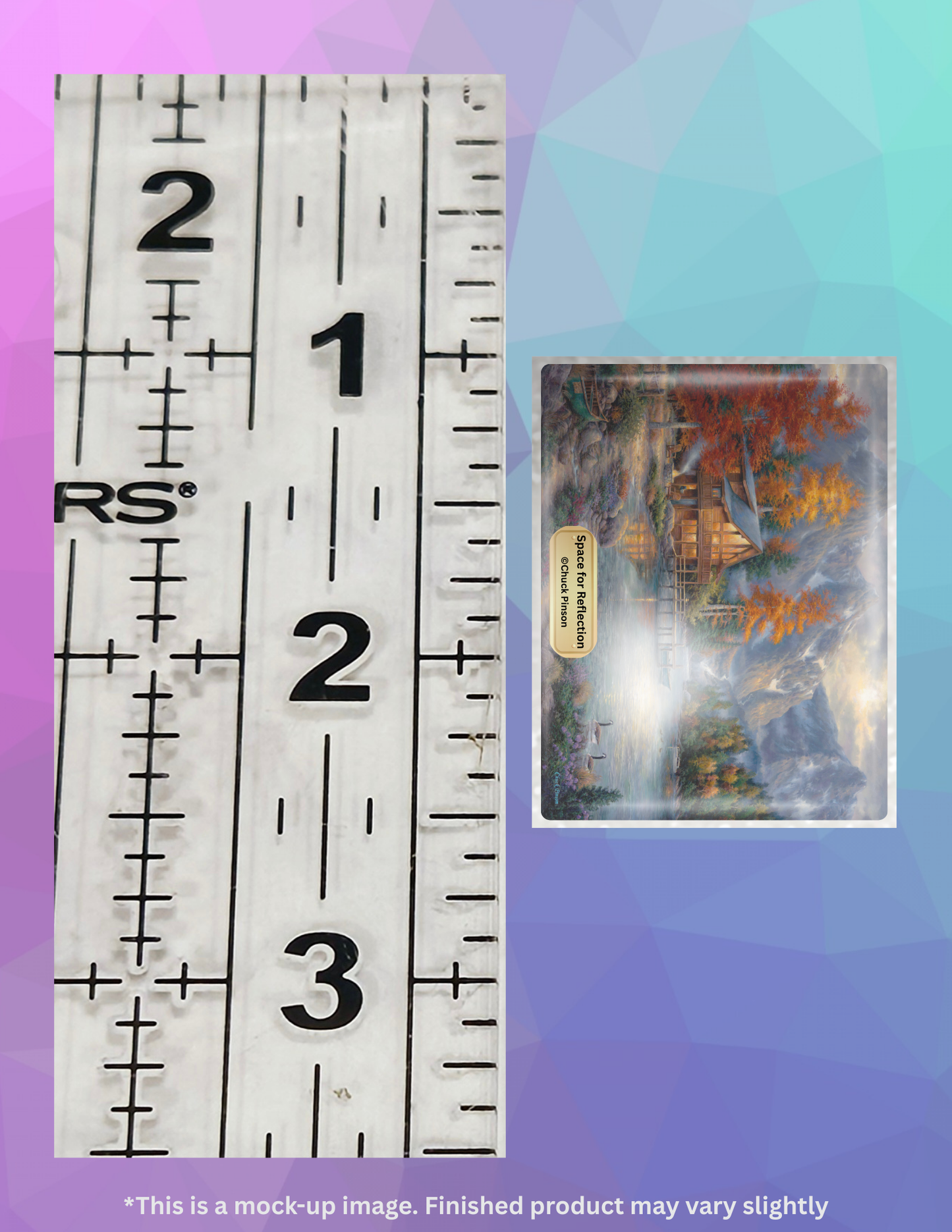 Space for Reflection by ©Chuck Pinson Limited Edition Coverminder