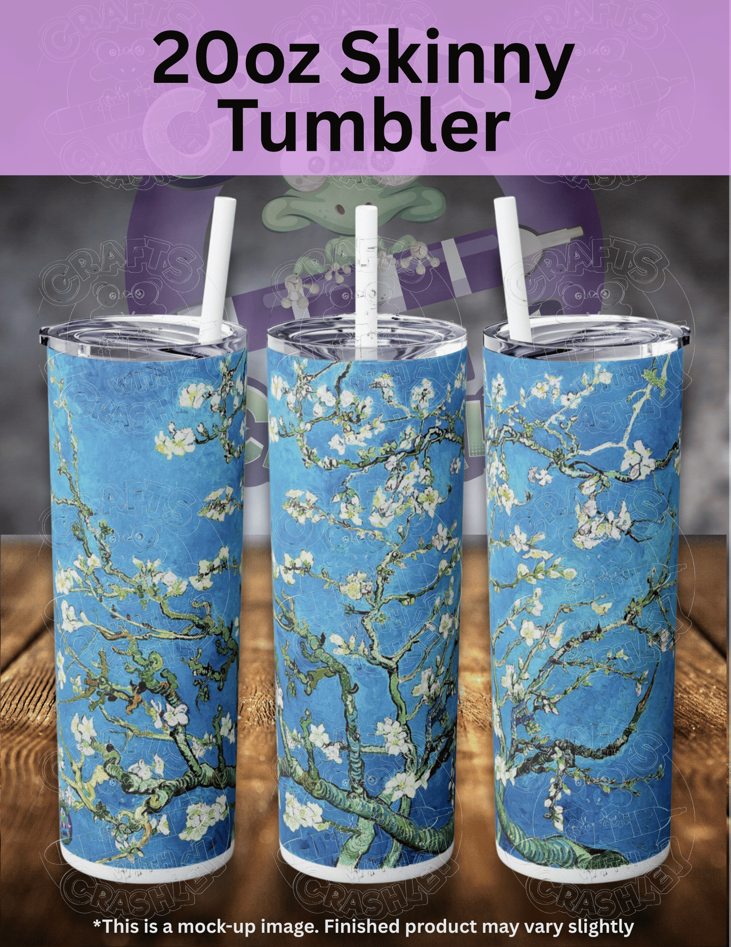 "Almond Blossoms" by Vincent Van Gogh Premium Accessories for Diamond Painting