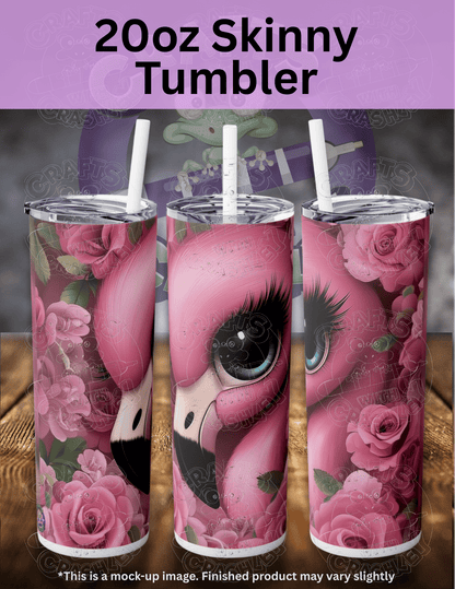 "Flamingo Rose" by ©Cocomarshmallow Premium Accessories for Diamond Painting