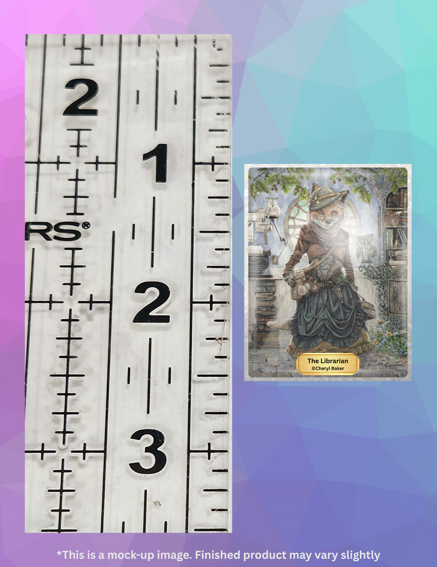 The Librarian by ©Cheryl Baker Limited Edition Coverminder