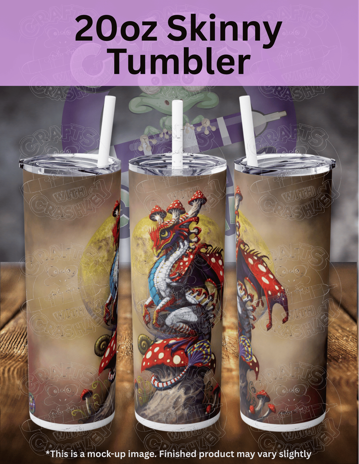 "Mushroom Dragon" by ©Stanley Morrison Premium Accessories for Diamond Painting