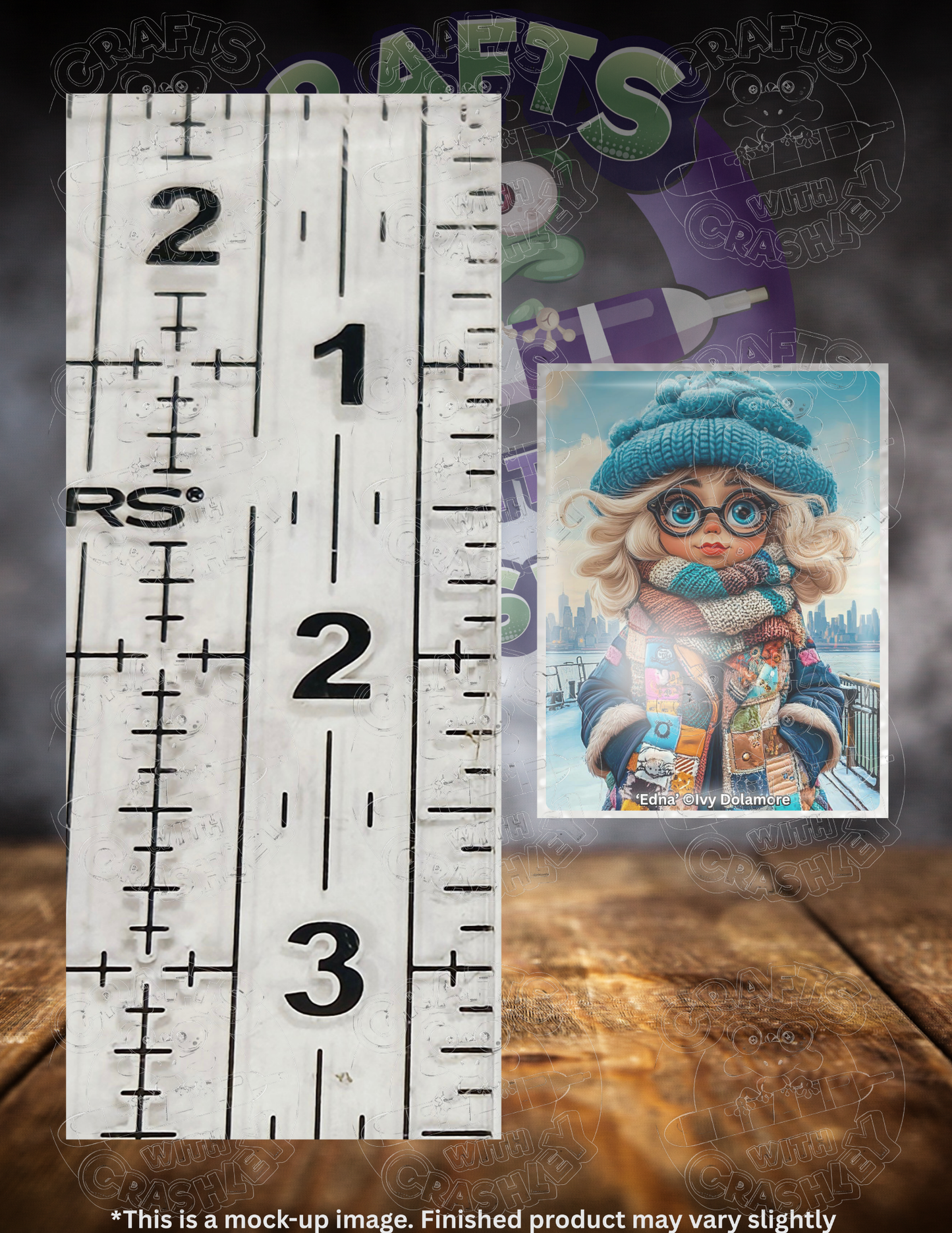 "Edna" by ©Stacy Deal Premium Accessories for Diamond Painting