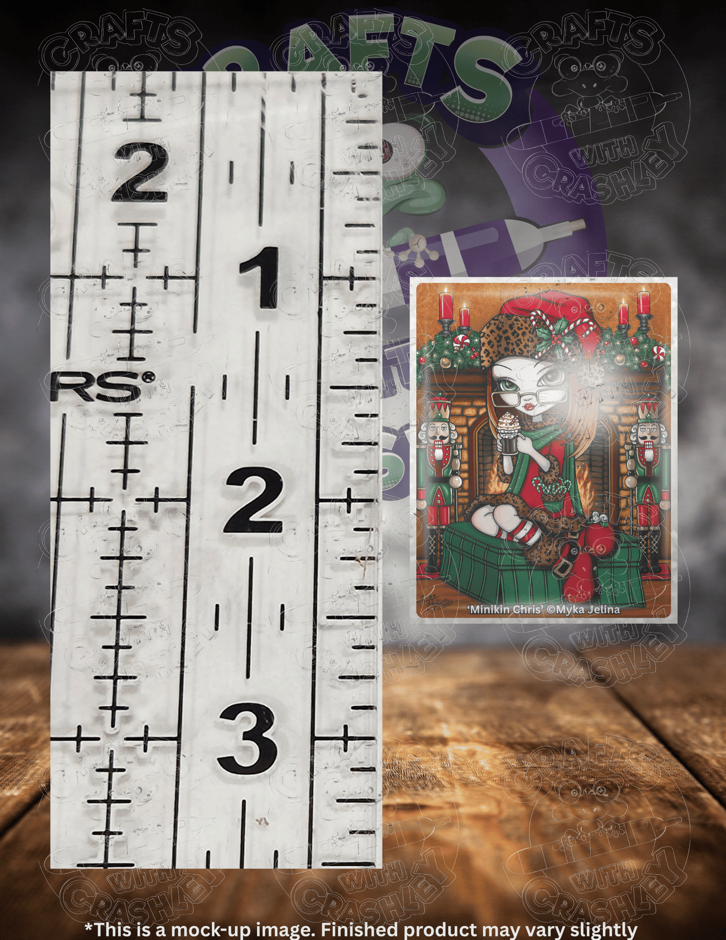 "Minikin Chris" by ©Myka Jelina Premium Accessories for Diamond Painting