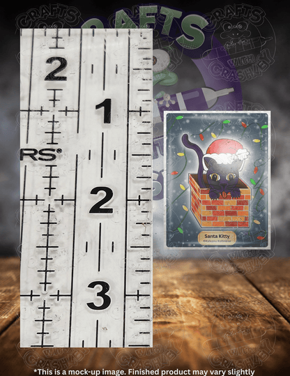 "Santa Kitty" by ©Kaleena Kollmeier Premium Accessories for Diamond Painting