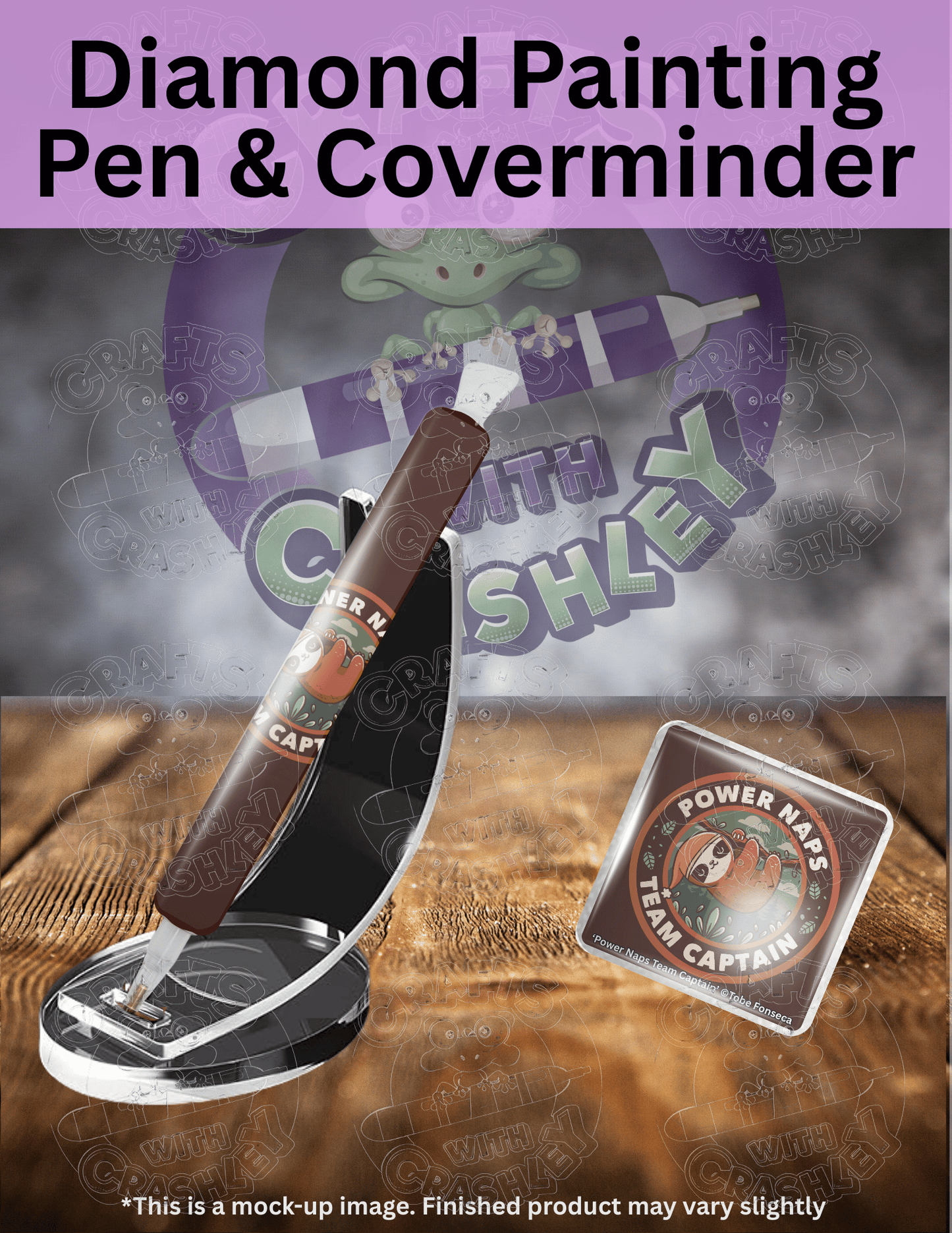 "Power Naps Team Captain" by ©Tobe Fonseca Premium Accessories for Diamond Painting