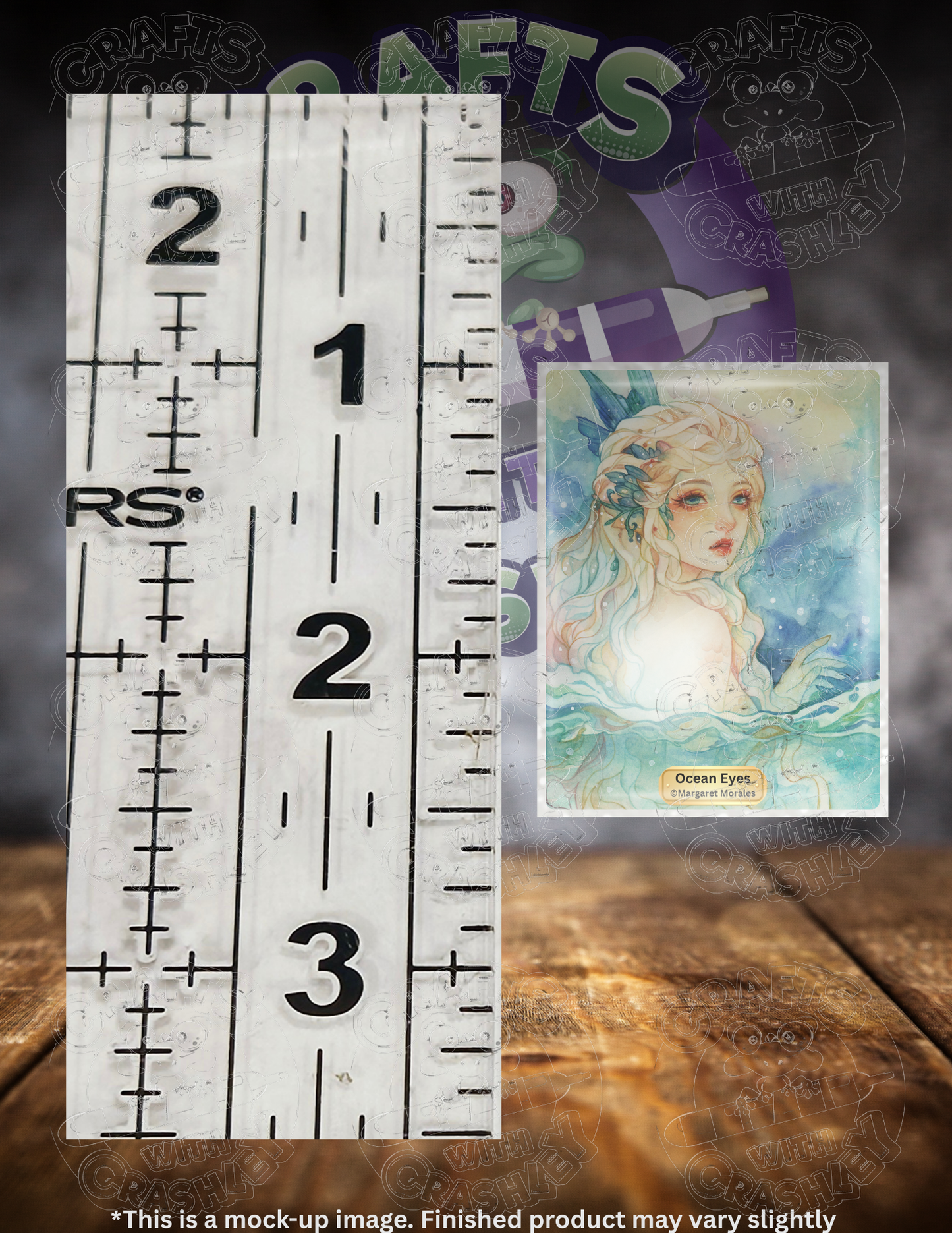 "Ocean Eyes" by ©Margaret Morales Premium Accessories for Diamond Painting