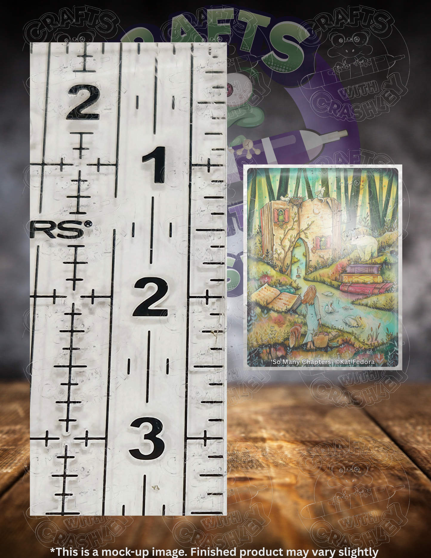 "So Many Chapters" by ©Kat Fedora Premium Accessories for Diamond Painting