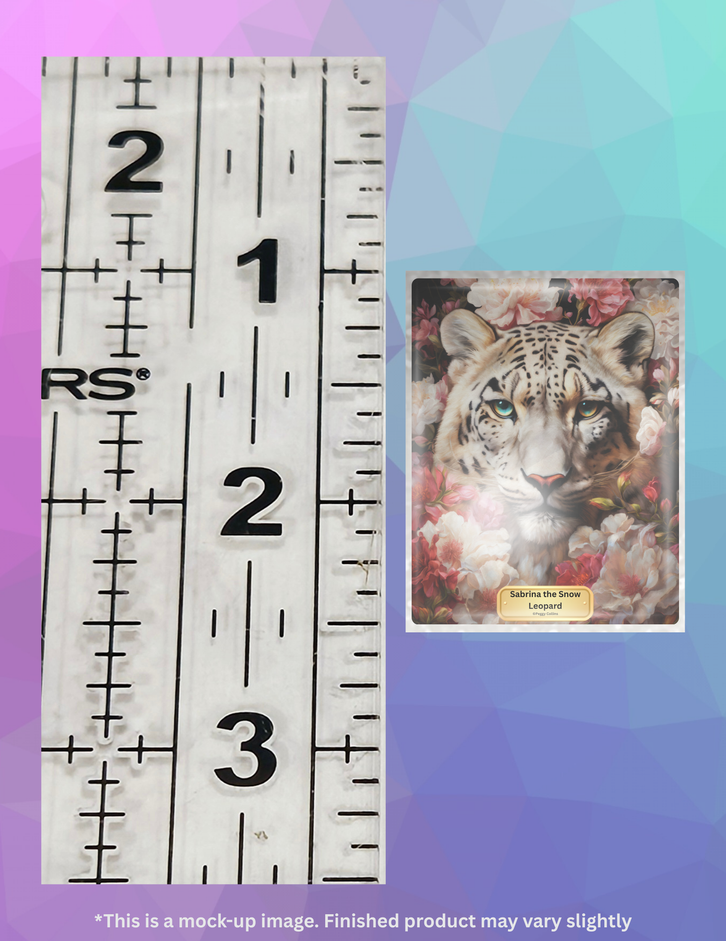 Product Bundle "Sabrina The Snow Leopard" by ©Peggy Collins