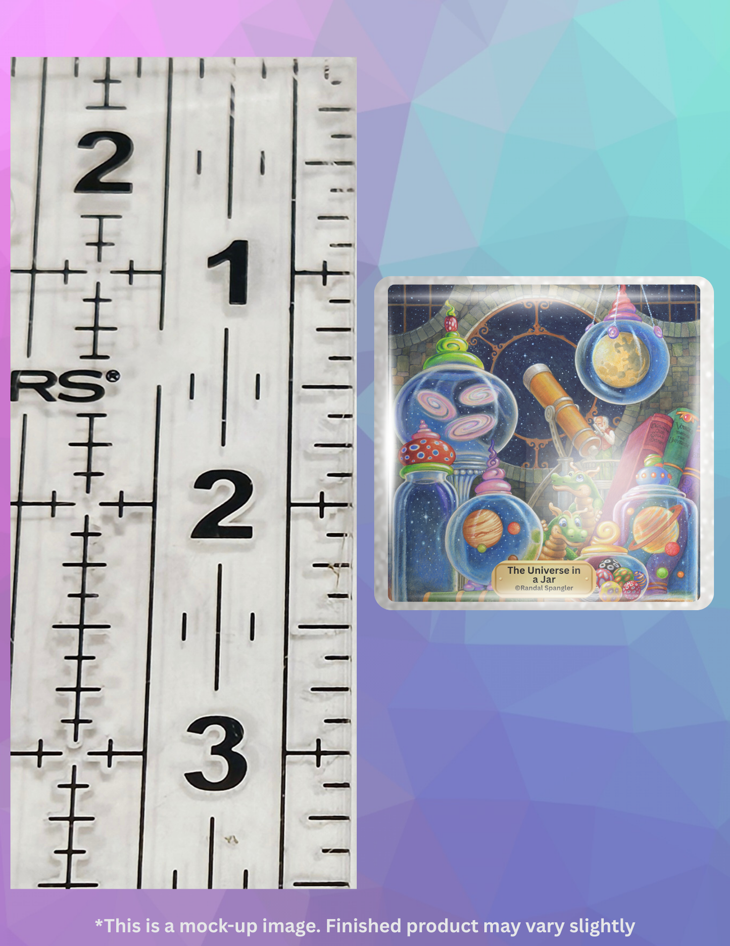 The Universe in a Jar by ©Randal Spangler Limited Edition Coverminder