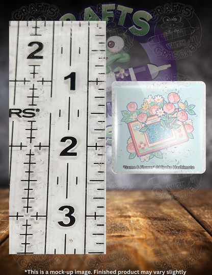 "Game & Flower" by ©Hiroko Hashimoto Premium Accessories for Diamond Painting