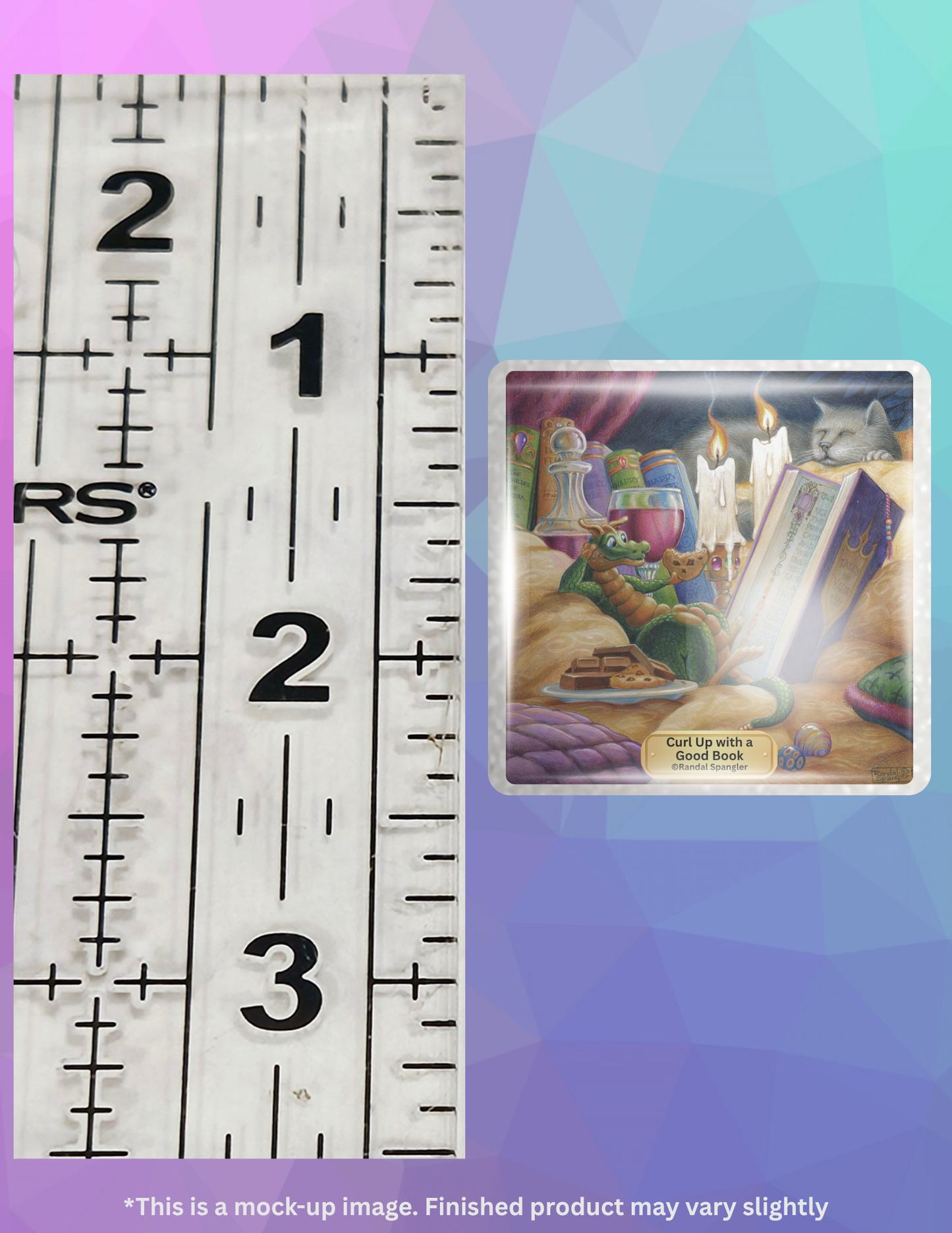 Curl Up with a Good Book by ©Randal Spangler Limited Edition Coverminder