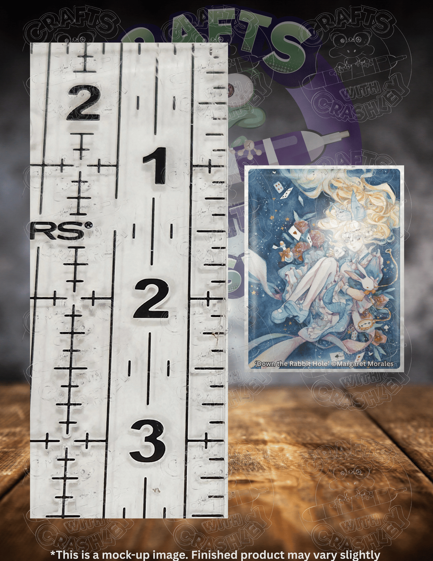 "Down the Rabbit Hole" by ©Margaret Morales Premium Accessories for Diamond Painting